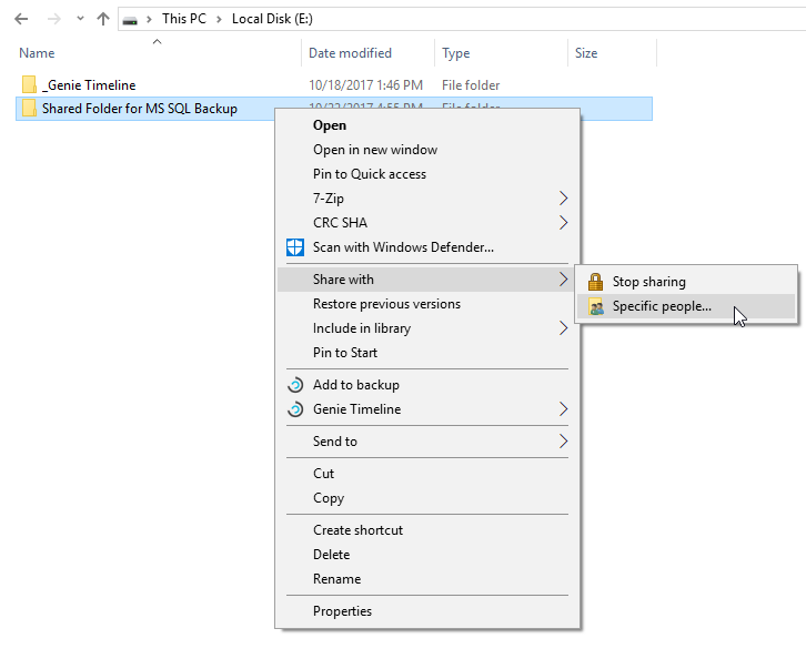 Create a Shared Folder on a Windows Machine - BigMIND Wiki